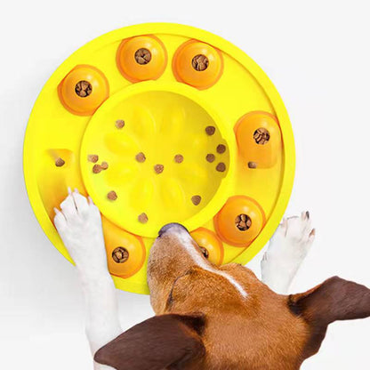 Pets Puzzle Toys Slow Feeder Interactive Increase Puppy IQ Food Dispenser