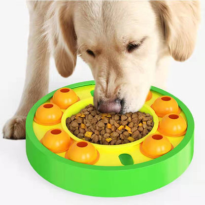 Pets Puzzle Toys Slow Feeder Interactive Increase Puppy IQ Food Dispenser