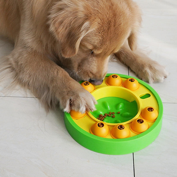 Pets Puzzle Toys Slow Feeder Interactive Increase Puppy IQ Food Dispenser