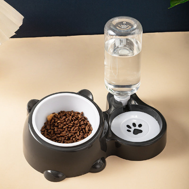 Pet Feeder Bowl Pet Drinking And Eating Bowl Detachable Pet Feeder Bowl For Cats And Dogs