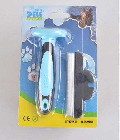 Professional Pet Deshedding Tool for Undercoat Removal