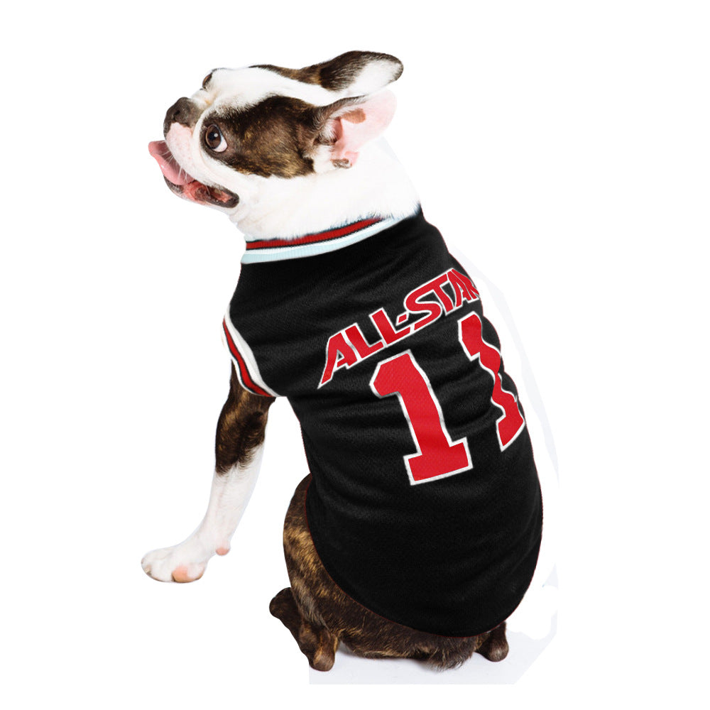 All-Star Pet Sports Jersey Vest for Dogs