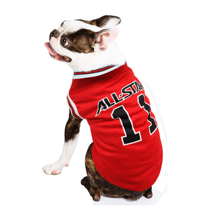 All-Star Pet Sports Jersey Vest for Dogs