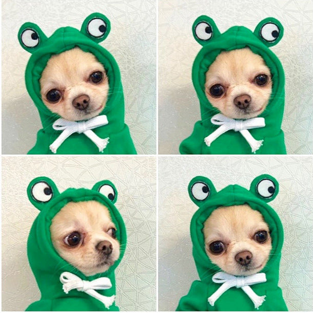 Cute Fruit Pet Costume Hoodie (Warm Fleece for Small Dogs)