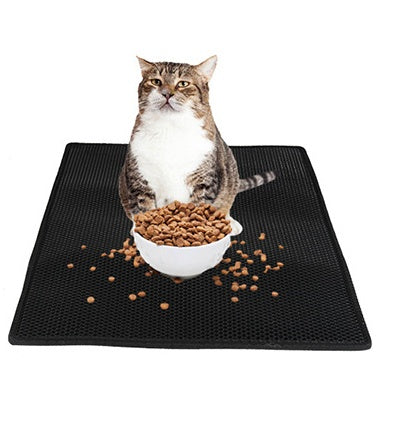 Honeycomb Waterproof Cat Litter Mat (Double-Layer Trapping)
