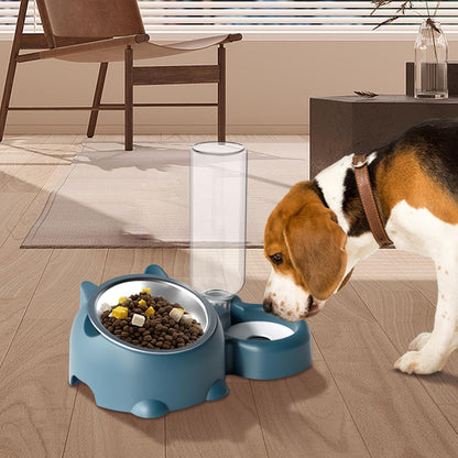 Pet Feeder Bowl Pet Drinking And Eating Bowl Detachable Pet Feeder Bowl For Cats And Dogs