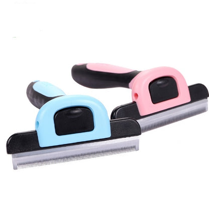 Professional Pet Deshedding Tool for Undercoat Removal