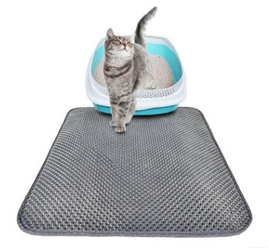 Honeycomb Waterproof Cat Litter Mat (Double-Layer Trapping)