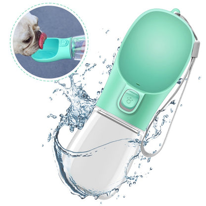 Portable Dog Water Bottle & Drinking Bowl for Travel