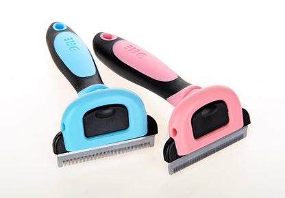 Professional Pet Deshedding Tool for Undercoat Removal
