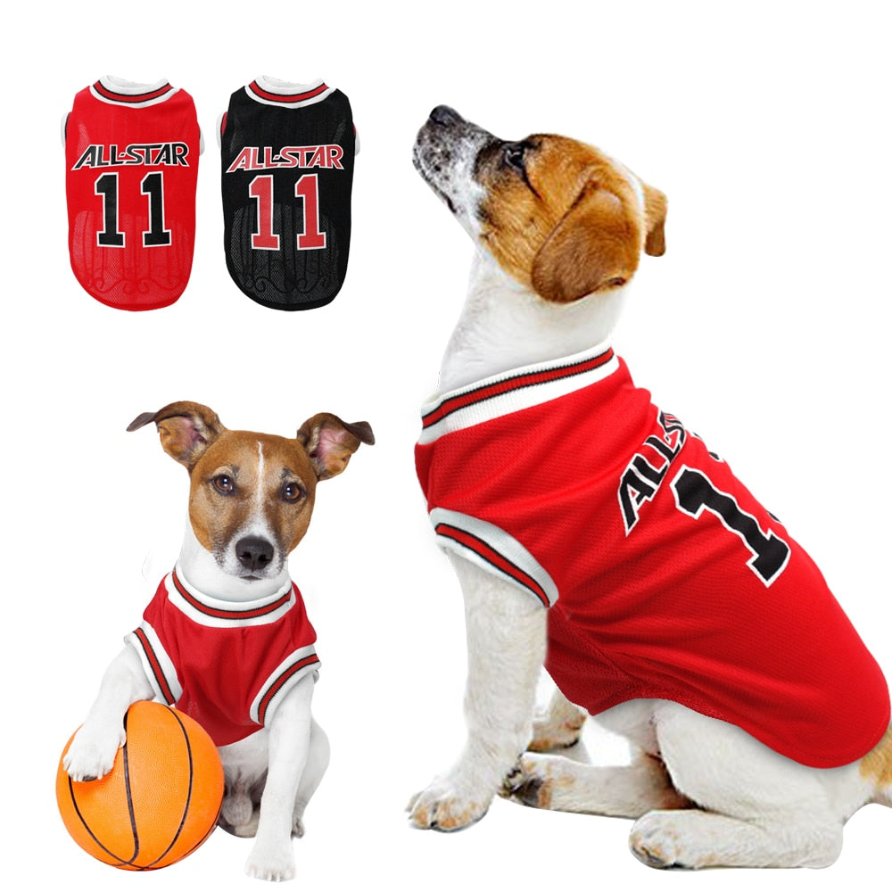 All-Star Pet Sports Jersey Vest for Dogs
