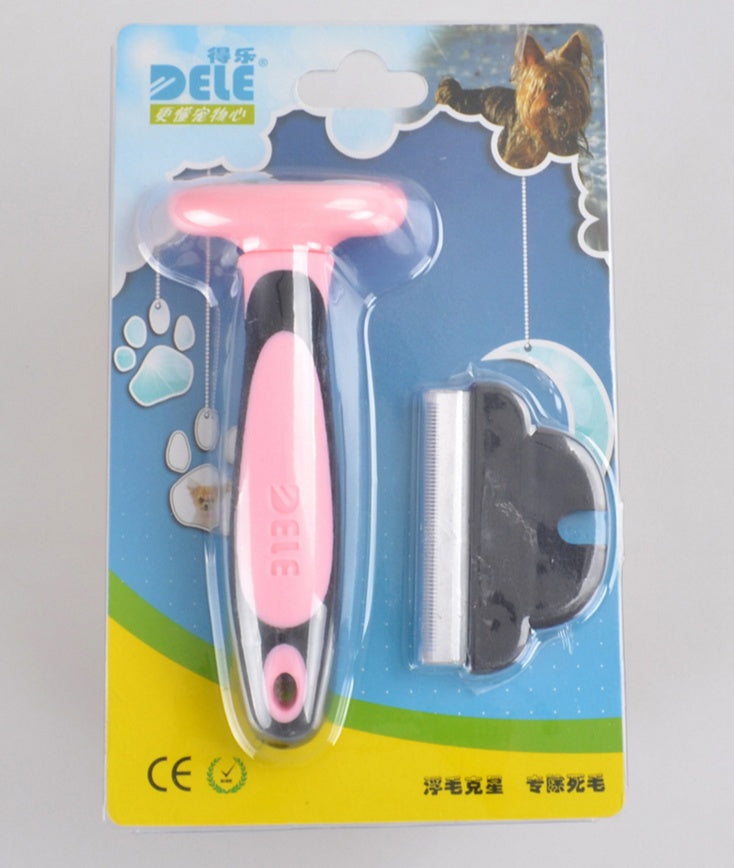 Professional Pet Deshedding Tool for Undercoat Removal