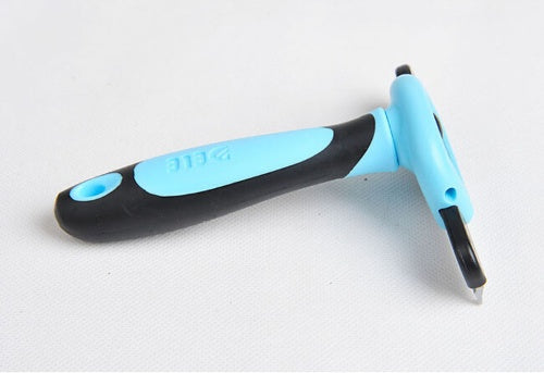 Professional Pet Deshedding Tool for Undercoat Removal