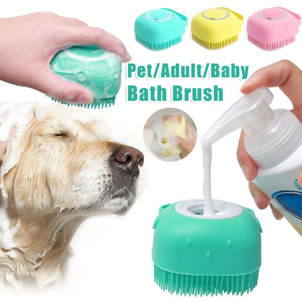 Pet Bathroom Cleaning Tool Comb Brush