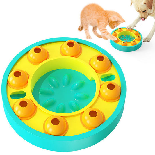 Pets Puzzle Toys Slow Feeder Interactive Increase Puppy IQ Food Dispenser