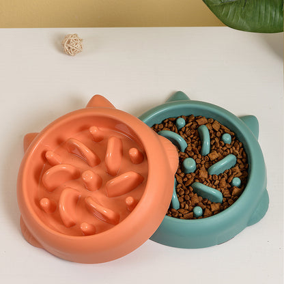 Pet Slow Feeder Bowls Anti-Choking Slow Feeder