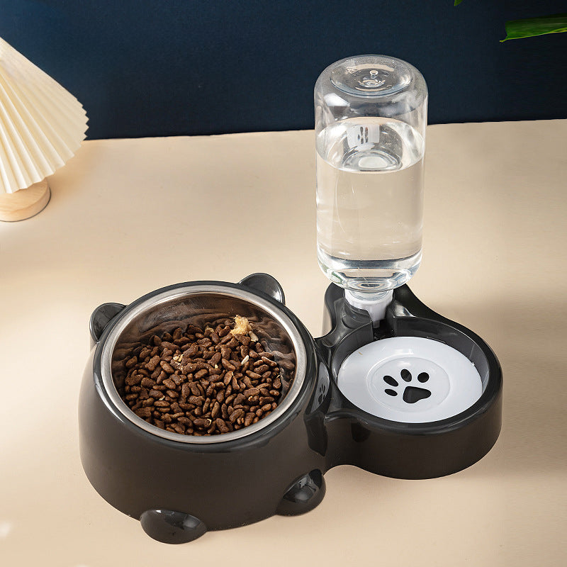 Pet Feeder Bowl Pet Drinking And Eating Bowl Detachable Pet Feeder Bowl For Cats And Dogs