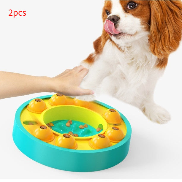 Pets Puzzle Toys Slow Feeder Interactive Increase Puppy IQ Food Dispenser