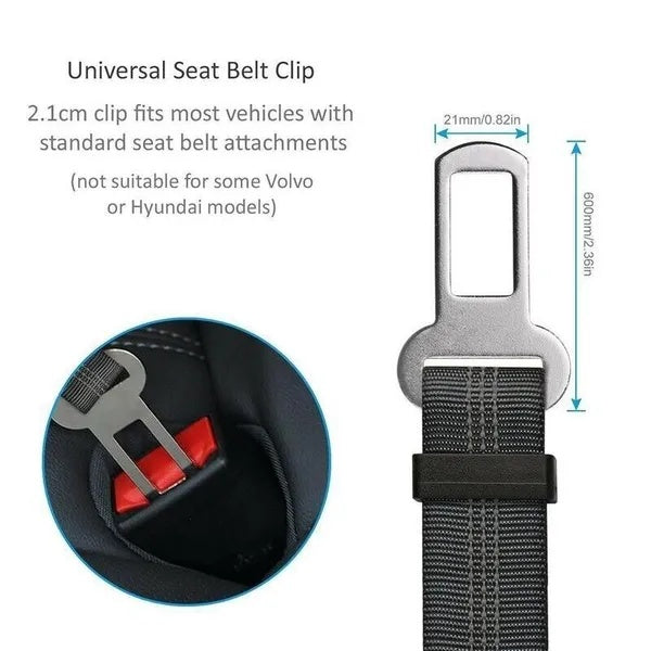 2 Pack cat and dog pet Safety Seatbelt Car Vehicle