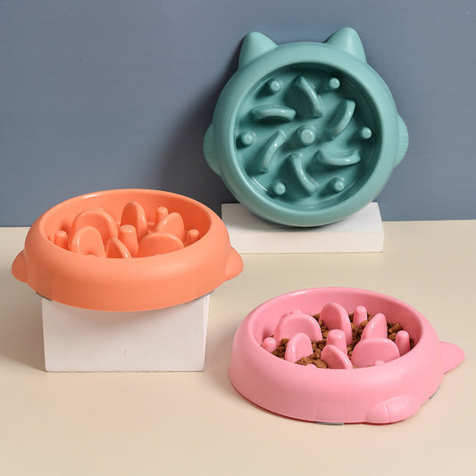 Pet Slow Feeder Bowls Anti-Choking Slow Feeder